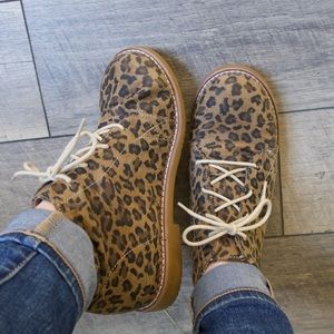 Leopard Print Booties